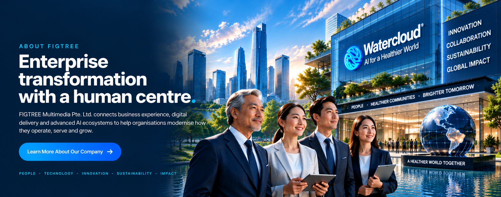 About Figtree — Enterprise transformation with a human centre