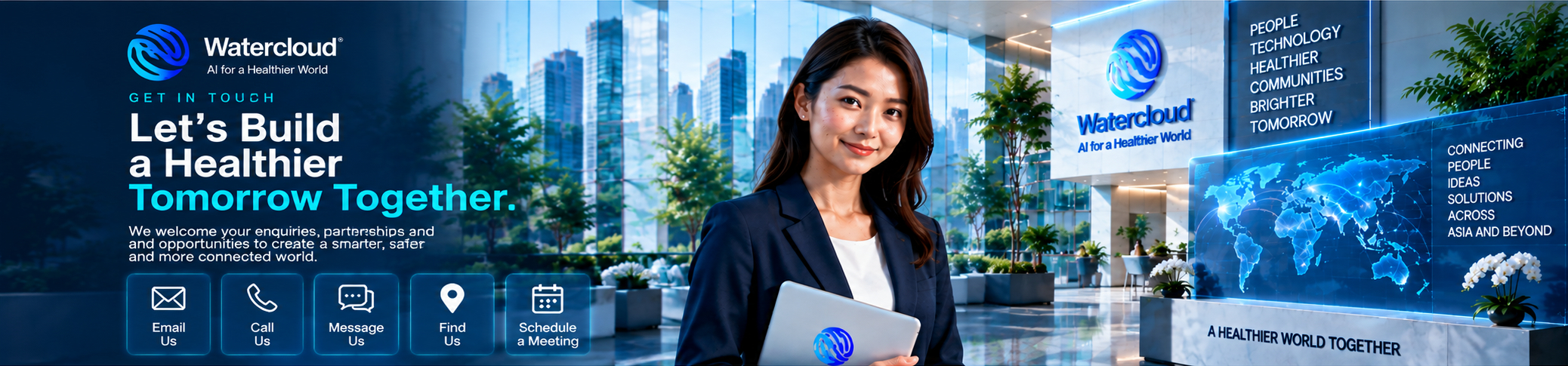 Contact Watercloud — Let’s Build a Healthier Tomorrow Together